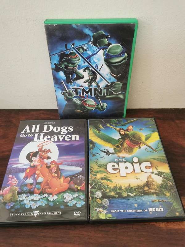 Selection of Animation Movies on DVD x13