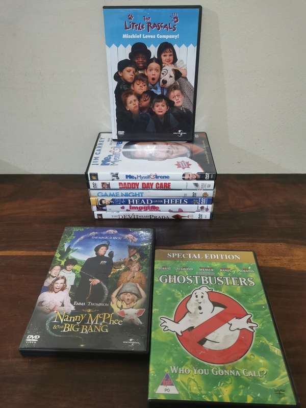 Classic Comedy Movie Selection on DVD x9