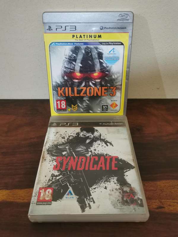 Syndicate and Killzone 3 on PlayStation 3