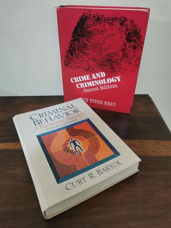 Criminal Psychology Book Pair