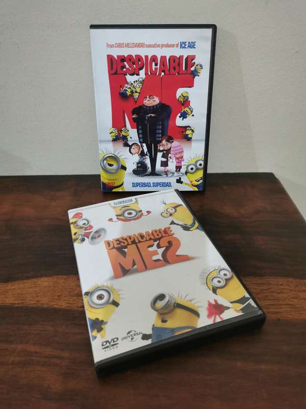 Despicable Me 1 and 2 on DVD