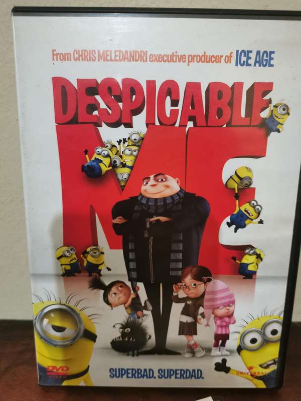Despicable Me 1 and 2 on DVD