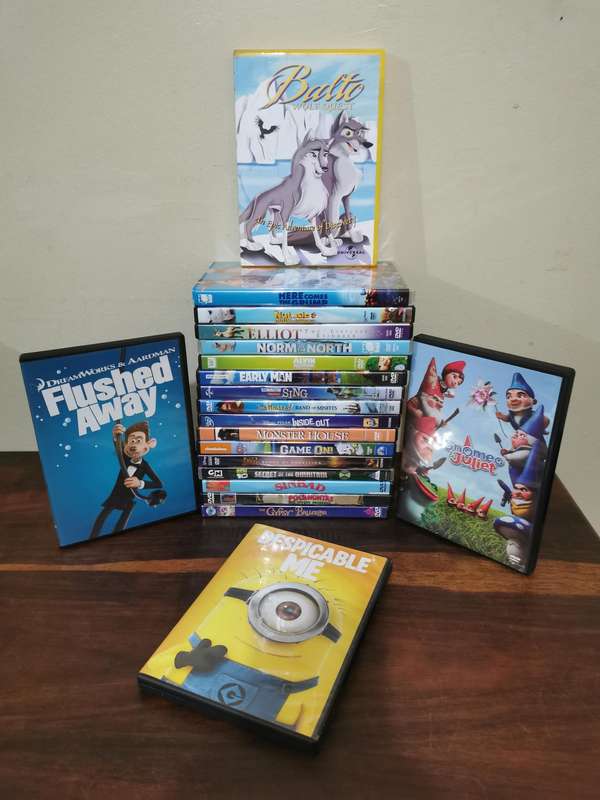 Huge Collection of Awesome Animation Movies on DVD x19