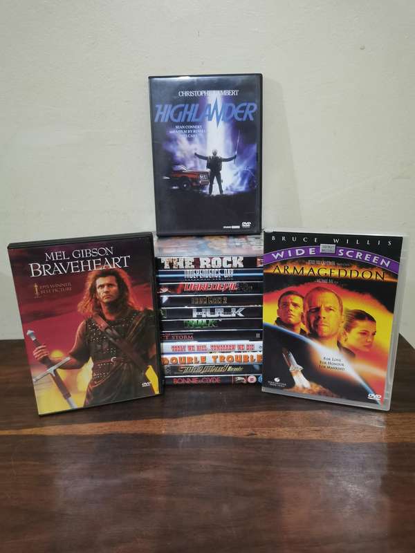 Awesome Action Movie Selection on DVD x12
