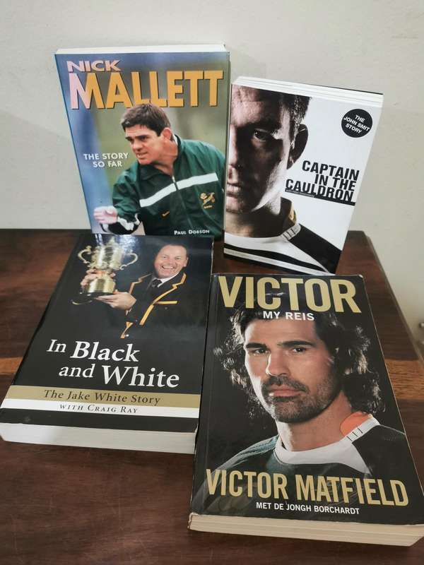 Excellent Rugby Autobiography Book Collection