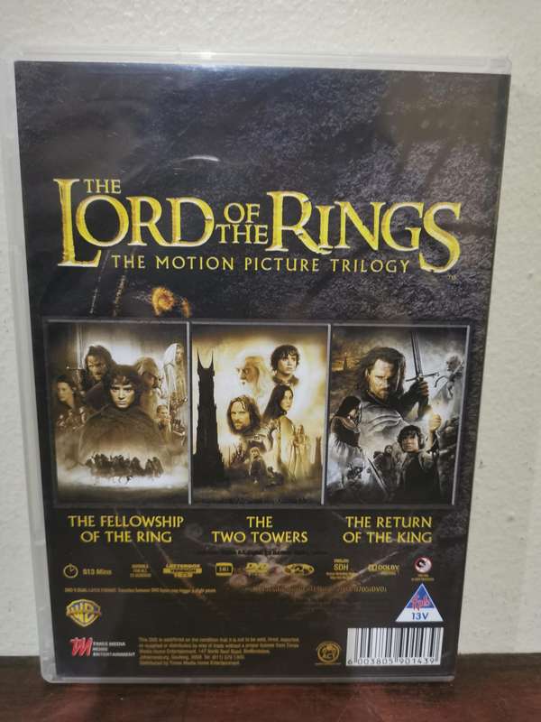 Lord of the Rings Trilogy Set on DVD