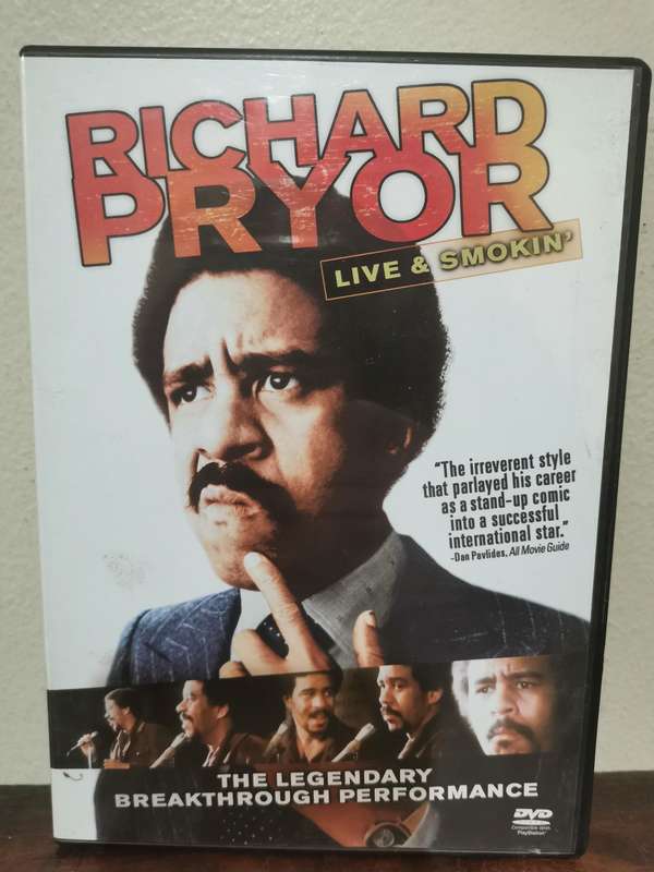 Richard Pryor - Live and Smokin' Stand Up Comedy Routine on DVD