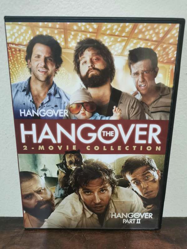 The Hangover 1 and 2 on DVD