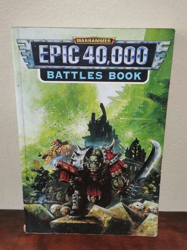 Warhammer Epic 40 000 Battles Book - rare find