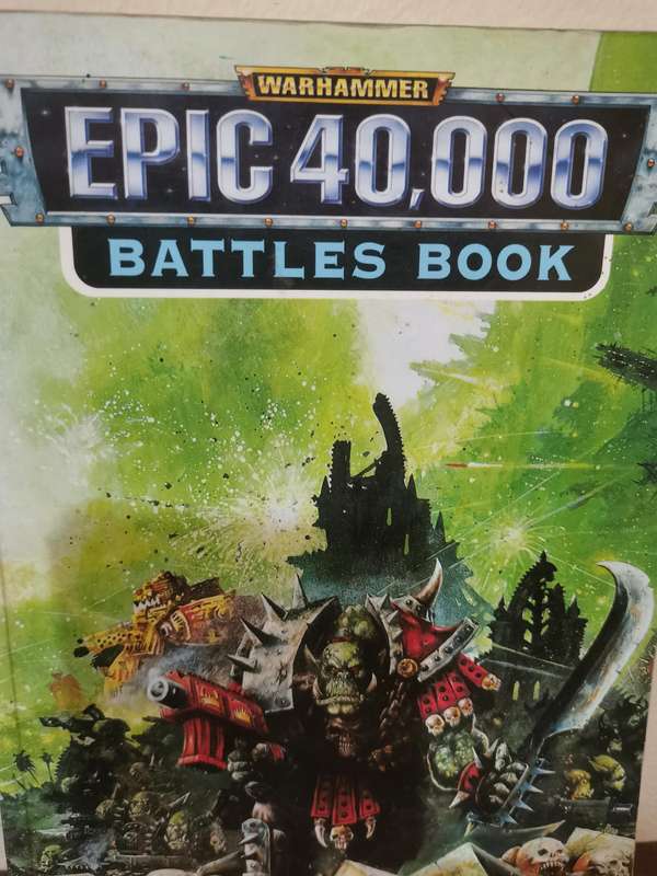 Warhammer Epic 40 000 Battles Book - rare find