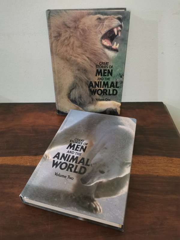 Reader's Digest, Great Stories of Men and the Animal World vol 1 and 2