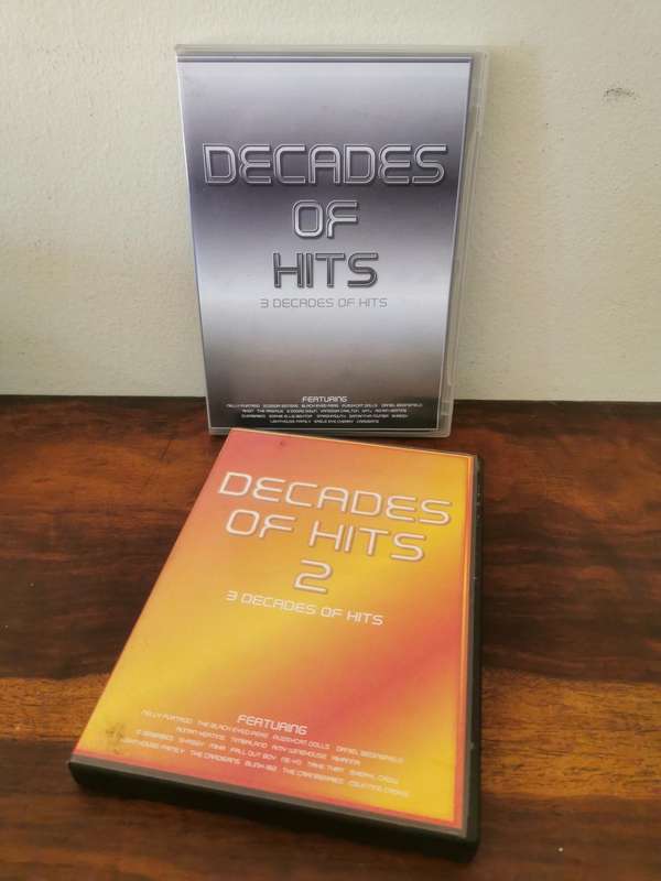 Decades of Hits vol 1 and 2 on DVD