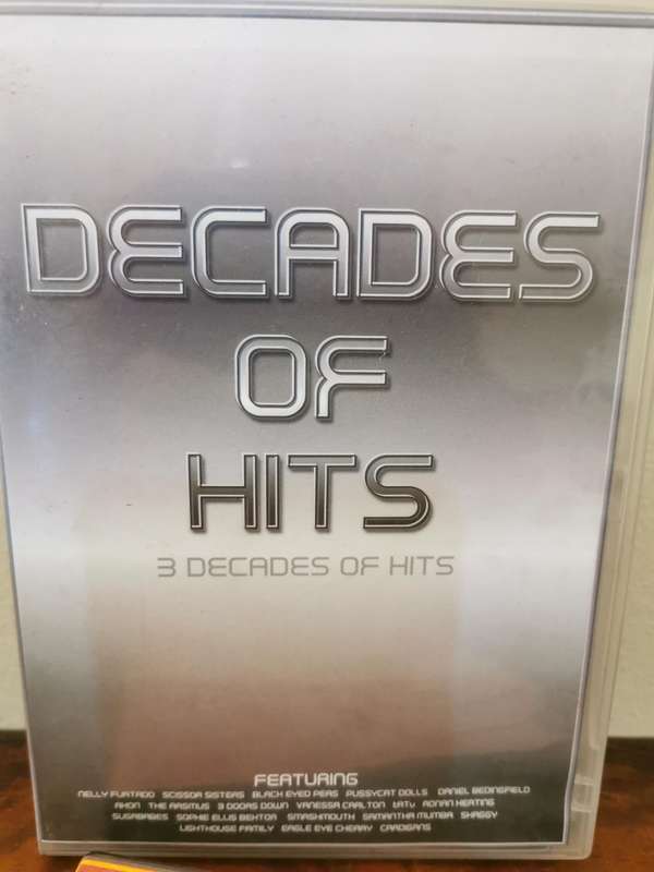 Decades of Hits vol 1 and 2 on DVD