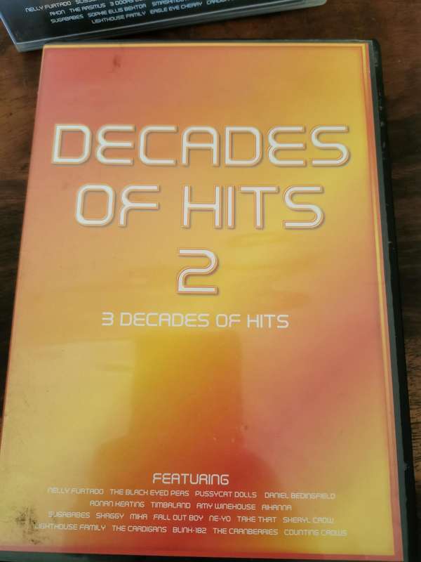 Decades of Hits vol 1 and 2 on DVD