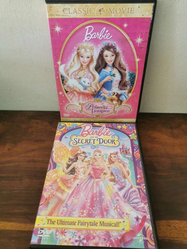 Barbie Movie Collection on DVD x12 - see pics for titles