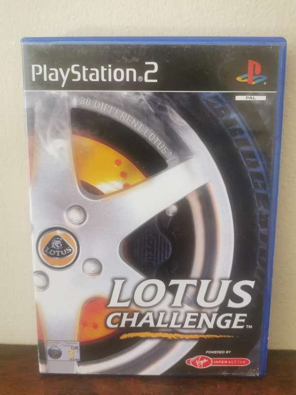 Lotus Challenge on PlayStation 2 with Booklet - Very Rare Find in Perfect Condition