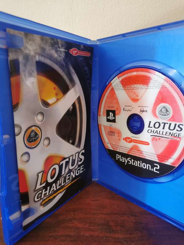 Lotus Challenge on PlayStation 2 with Booklet - Very Rare Find in Perfect Condition
