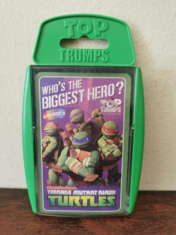 Teenage Mutant Ninja Turtles Top Trumps Deck