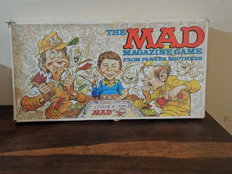 Vintage Mad Magazine Board Game from 1979