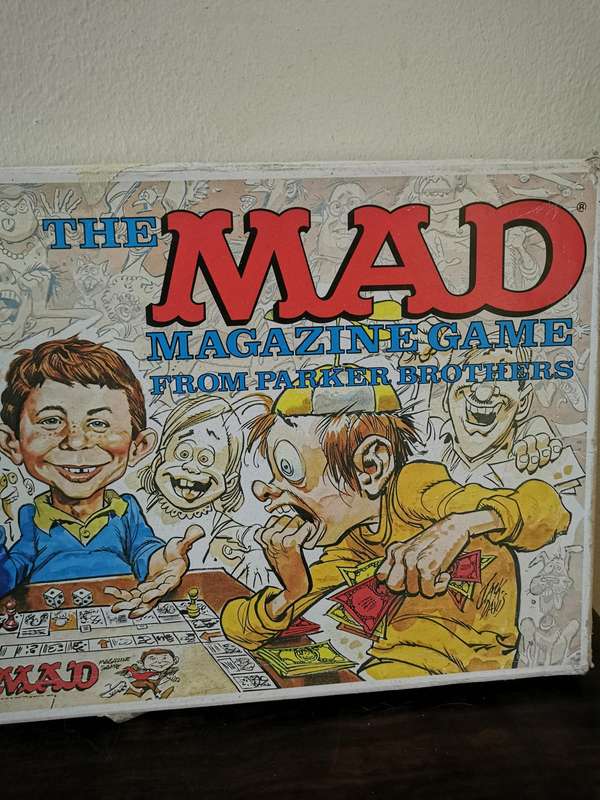 Vintage Mad Magazine Board Game from 1979