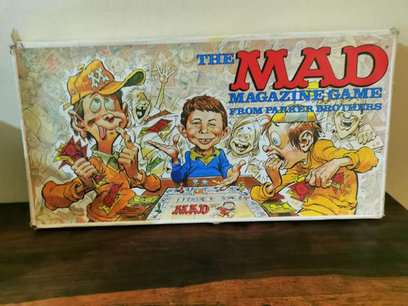 Vintage Mad Magazine Board Game from 1979