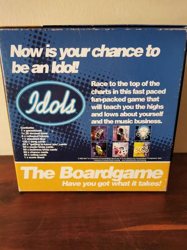 Idols - The Boardgame