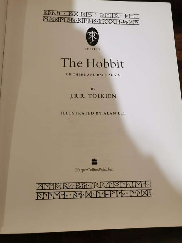 The Hobbit by JRR Tolkien Beautifully Illustrated Hardcover 1997