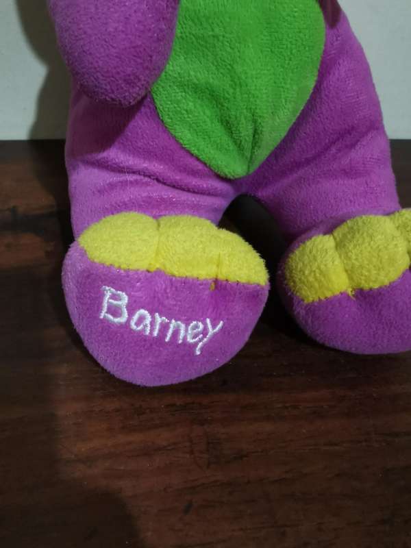 Posh Paws Original Barney Soft Toy 30cm
