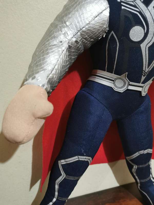 40cm Tall Thor Plushy with Rubber Head
