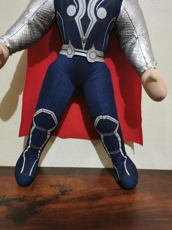 40cm Tall Thor Plushy with Rubber Head