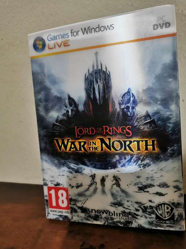 3D Cover LOTR War in the North PC Game