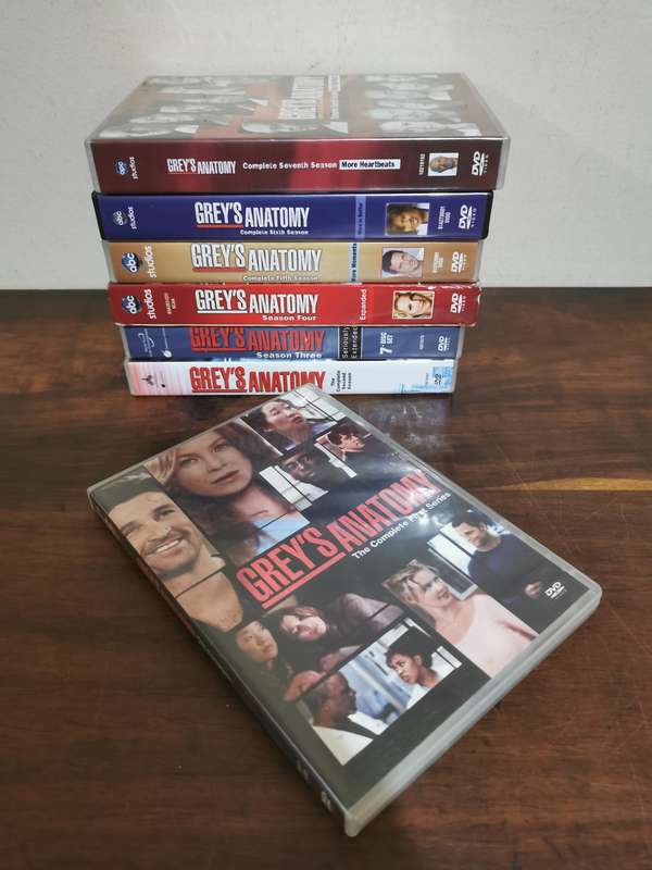 Grey's Anatomy Seasons 1-7 on DVD