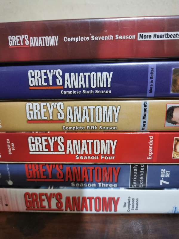 Grey's Anatomy Seasons 1-7 on DVD