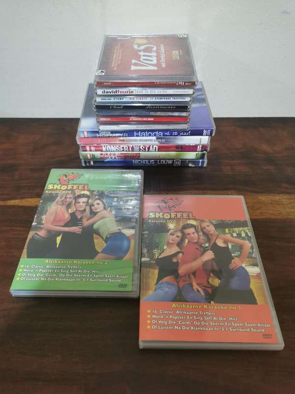 Afrikaans Music DVD and CD Collection