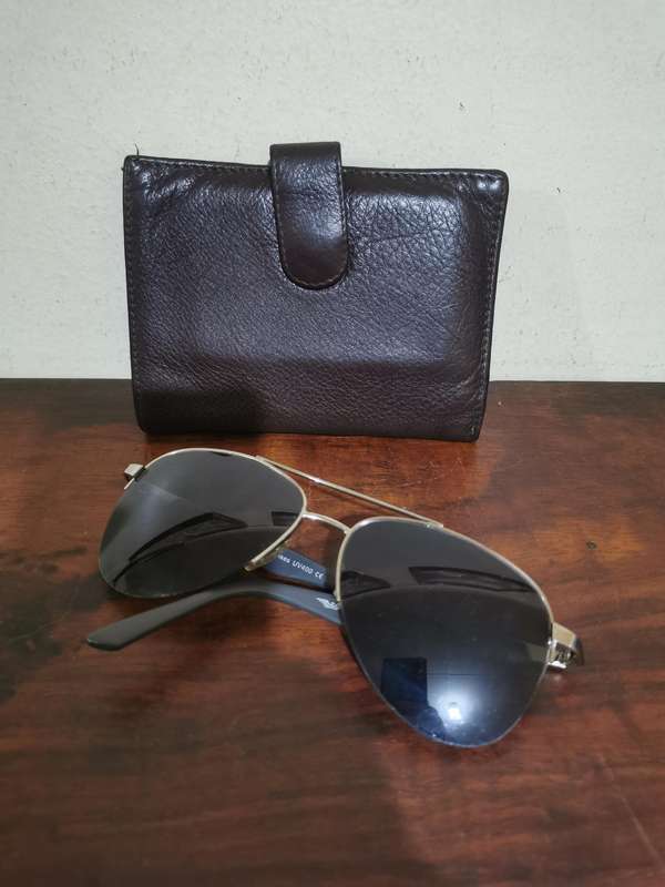 Wallet and Sunglasses Combo