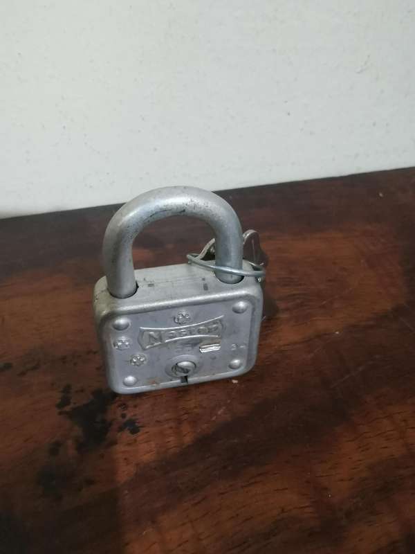 Vintage Master Lock 55 Padlock with Keys