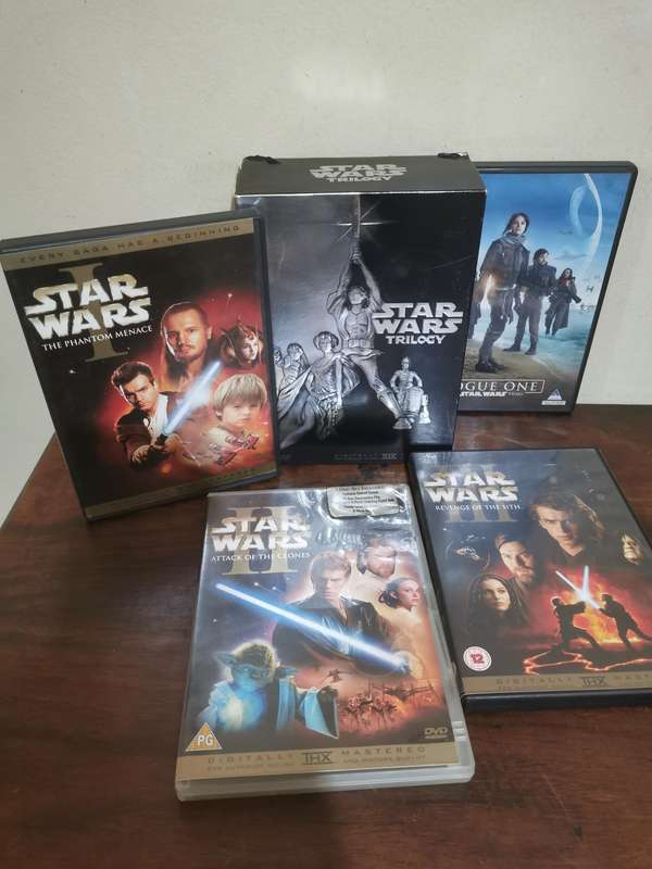Complete Star Wars Collection on DVD plus Rogue One