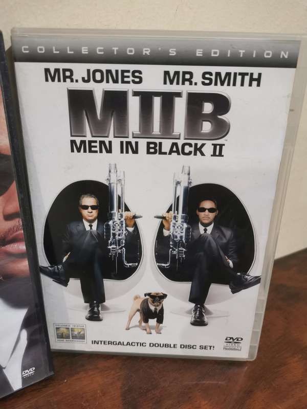 Men in Black 1, 2 AND 3 on DVD
