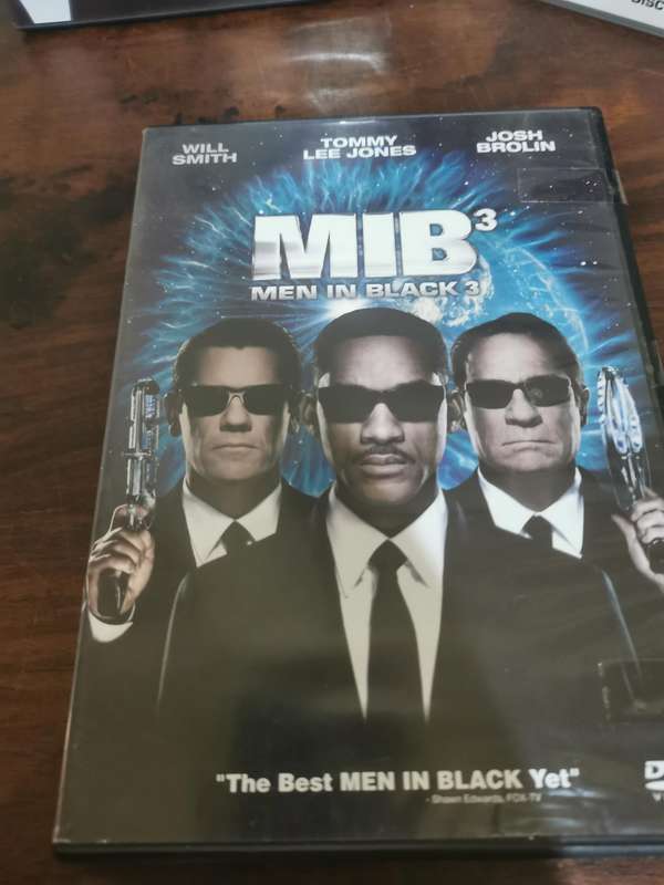 Men in Black 1, 2 AND 3 on DVD
