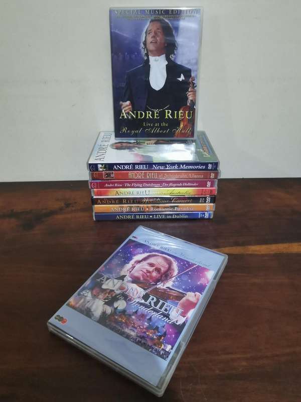 Mega Collection of Andre Rieu Music DVDs