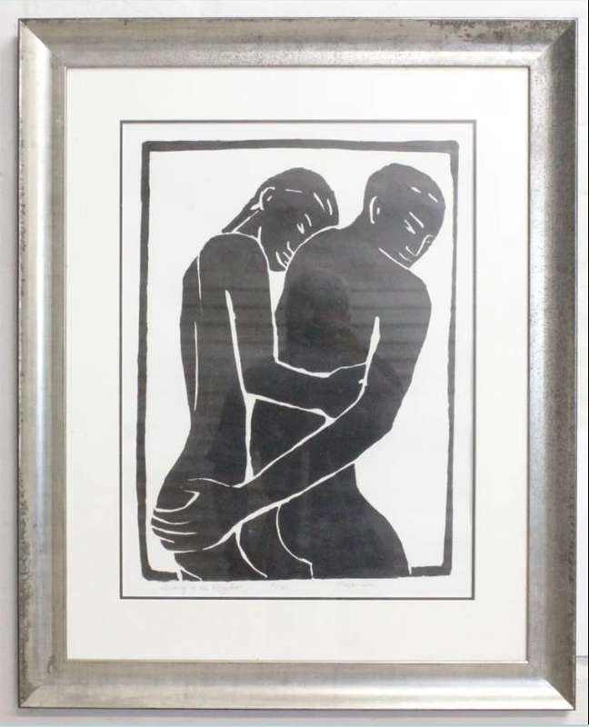 Susan Mitchinson woodcut art