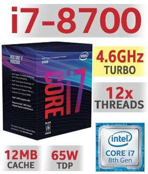 4.6ghz Lenovo M920z i7 8700, 12 thread AIO PC, 512gb SSD, 32gb ddr4, 2 yr warranty, R8 990