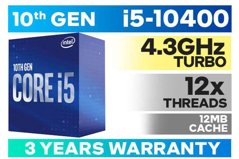 Lenvo 10Th gen i5 Hexacore PC,s-  i5 -10400, 16gb DDR4 , 512gb SSD, 2 year warranty, Win 11, R4 990