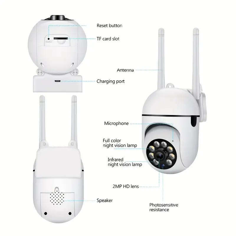 Wifi HD home security camera two way intercom