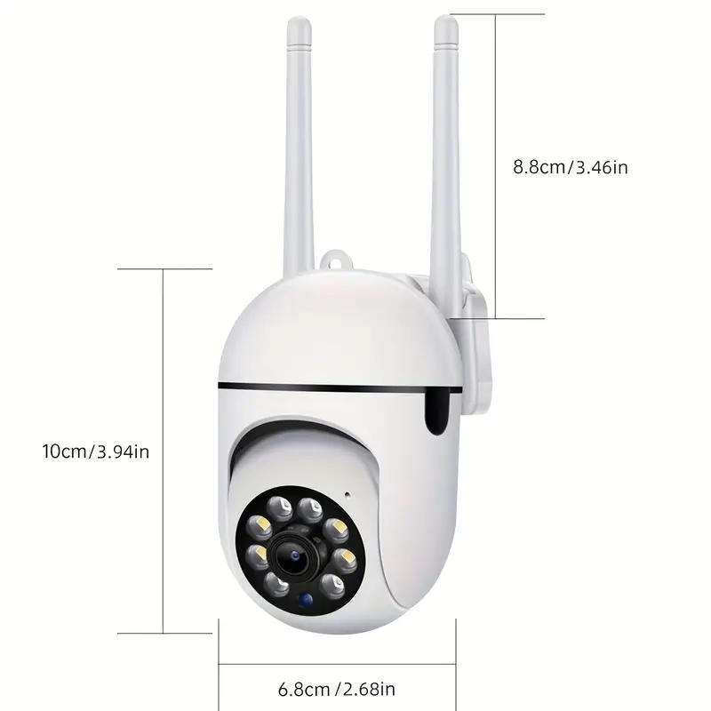 Wifi HD home security camera two way intercom