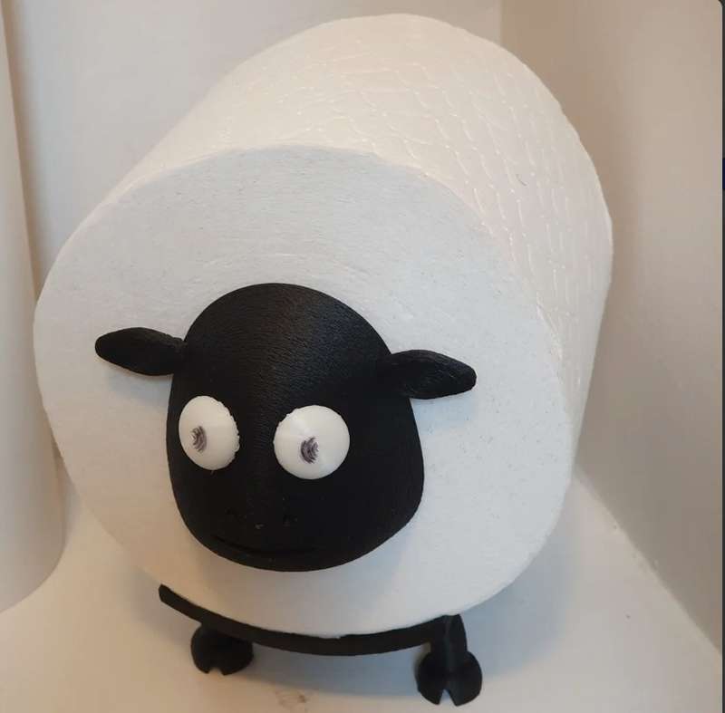 Sheep Toilet Paper Holder