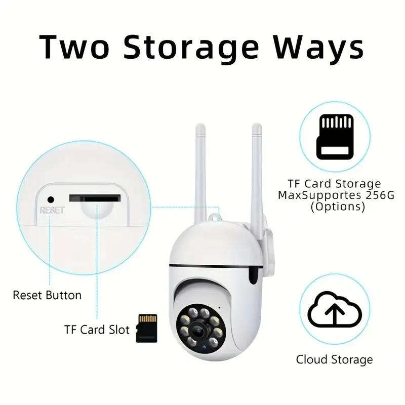 Wifi HD home security camera two way intercom