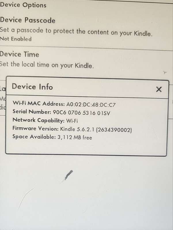 Amazon Kindle Basic - 7th Generation - 4GB - Wi-Fi - 6 Inch
