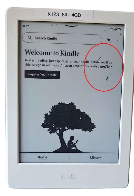 Amazon Kindle Basic - 8th Generation - 4GB - Wi-Fi - 6 Inch