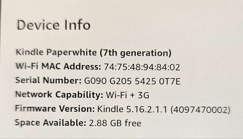 Amazon Kindle Paperwhite - 7th Generation - 4GB - Wi-Fi - 6 Inch - 30 DAYS MONEY BACK GAURANTEE